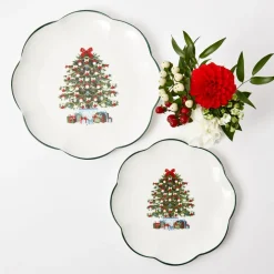 Mrs. Alice Christmas Tree Starter Plate