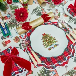 Mrs. Alice Christmas Tree Dinner Plate