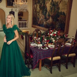 Mrs. Alice Christmas Tree Dinner Plate