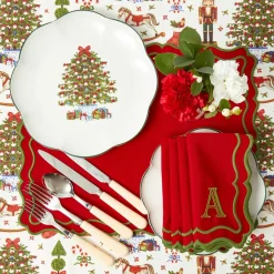 Mrs. Alice Christmas Tree Dinner Plate
