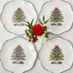 Mrs. Alice Christmas Tree Dinner Plate