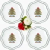 Mrs. Alice Christmas Tree Dinner & Starter Plates (Set of 8)