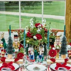 Mrs. Alice Christmas Tree Dinner & Starter Plates (Set of 8)