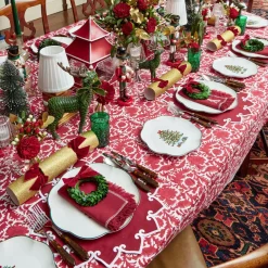 Mrs. Alice Christmas Tree Dinner & Starter Plates (Set of 8)