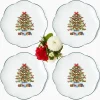 Mrs. Alice Christmas Tree Dinner Plate (Set of 4)