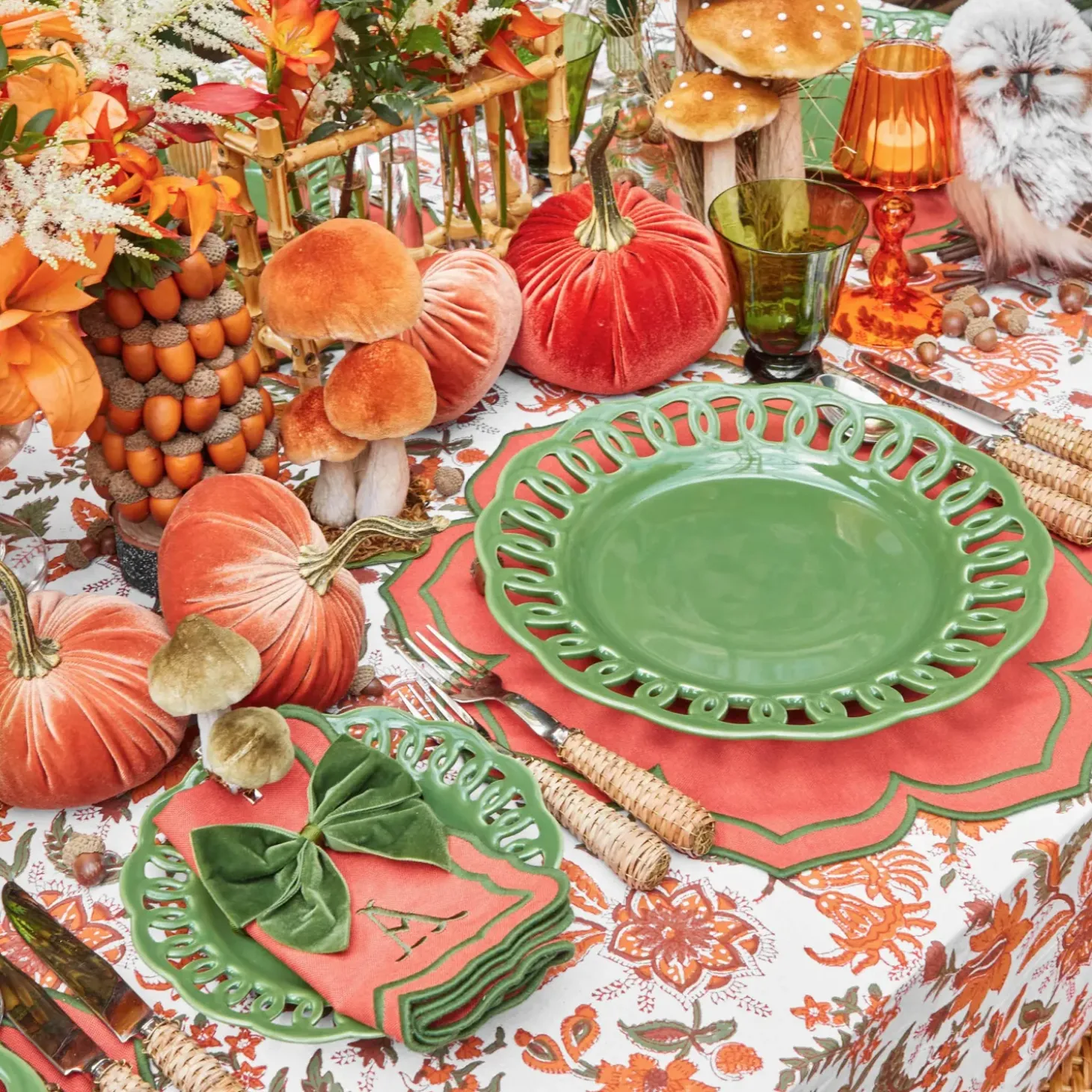 Mrs. Alice Decorative Acorns