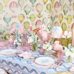 Mrs. Alice Handpainted Pink Tulip