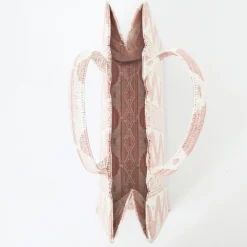 Mrs. Alice Tote Bag (Pink Ikat)
