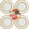 Nancy Bamboo Dinner & Starter Plates (Set of 8)