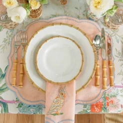 Nancy Bamboo Dinner Plate (Set of 4)
