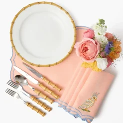 Nancy Bamboo Dinner Plate (Set of 4)