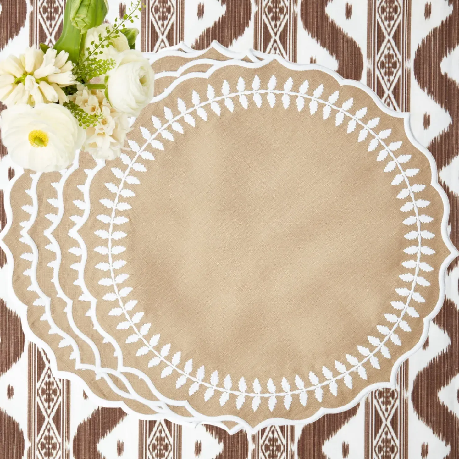 Natural Laurel Placemats (Set of 4)