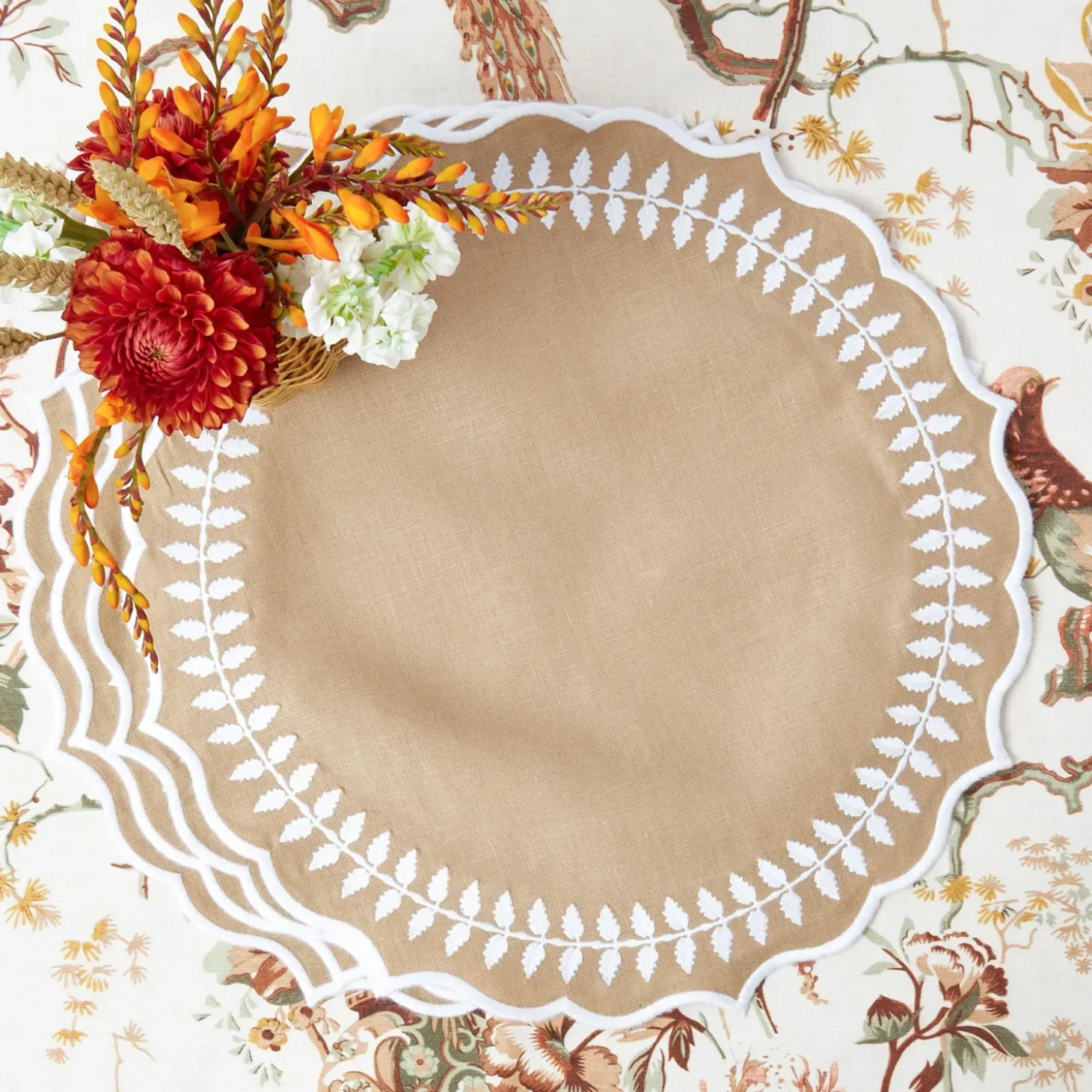 Natural Laurel Placemats (Set of 4)