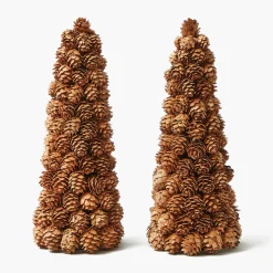 Natural Pinecone Tree (Pair)