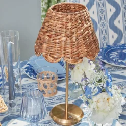 Natural Seagrass Lampshade
