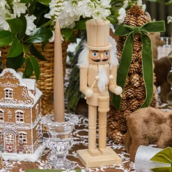 Natural Wood Nutcracker (Pair)