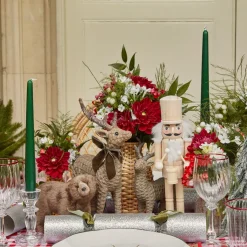 Natural Wood Nutcracker (Pair)