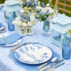 Navy Hobnail Jug