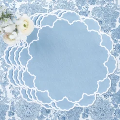 Nikki Blue Placemats (Set of 4)