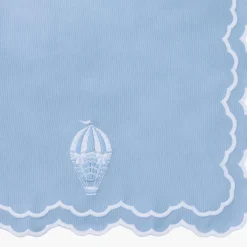 Nikki Hot Air Balloon Blue Napkins (Set of 4)
