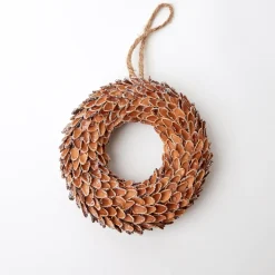 Nutshell Glitter Wreath (Set of 4)