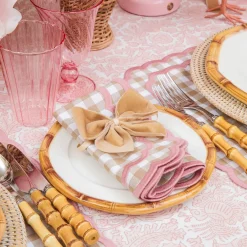 Oat Velvet Napkin Bows (Set of 4)