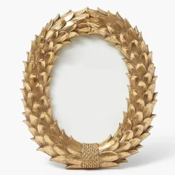 Odette Oval Gold Photo Frame - 5"x7"