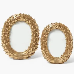 Odette Oval Gold Photo Frame - 5"x7"