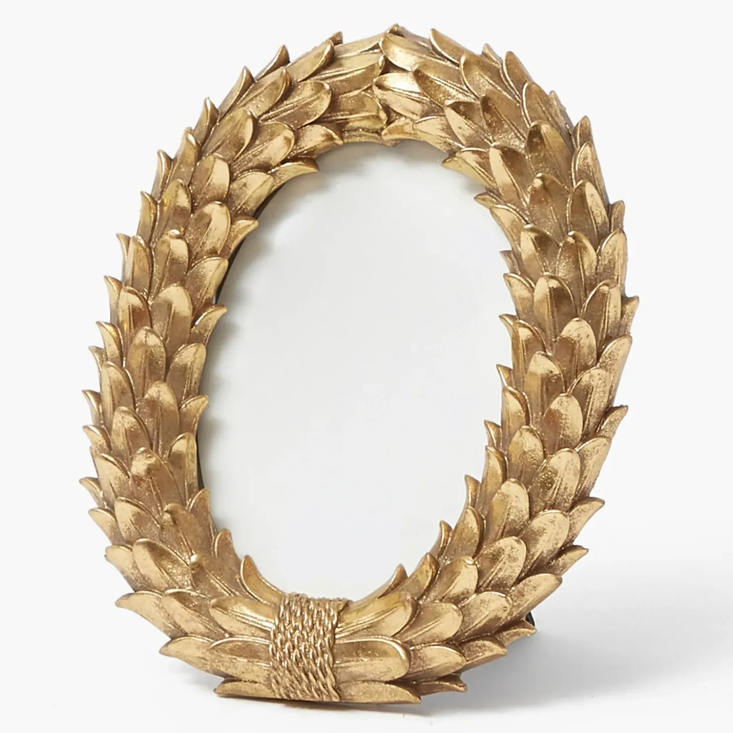 Odette Oval Gold Photo Frame - 5"x7"