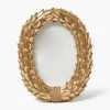 Odette Oval Gold Photo Frame - 4"x6"