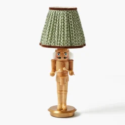 Olive & Chocolate Lotus Lampshade (18cm)