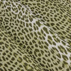 Olive Green Leopard Fabric