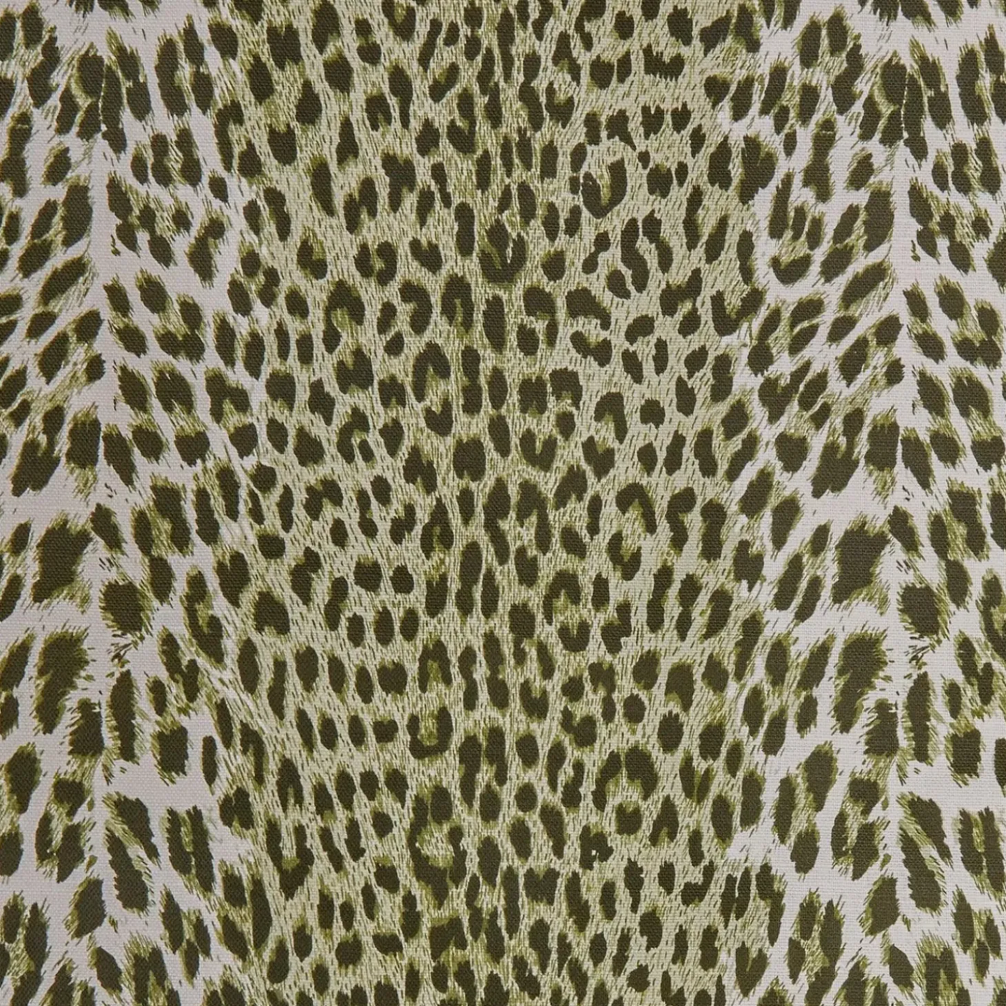 Olive Green Leopard Fabric
