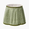 Olive Lotus Lampshade (30cm)