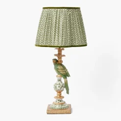 Olive Lotus Lampshade (30cm)