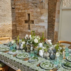Olive Pheasant Tablecloth