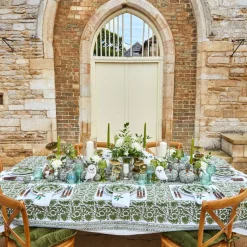 Olive Pheasant Tablecloth
