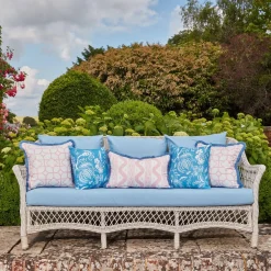 Palm Beach Pink Shaded Bamboo Fabric