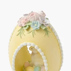 Pastel Yellow Bunny in Egg