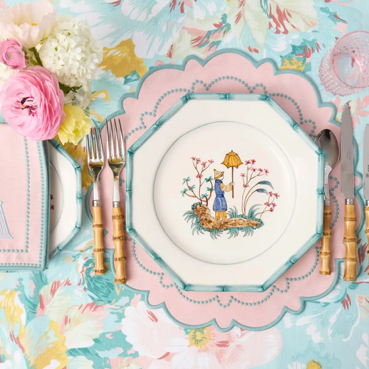 Patricia Bamboo Dinner Plates (Set of 4)