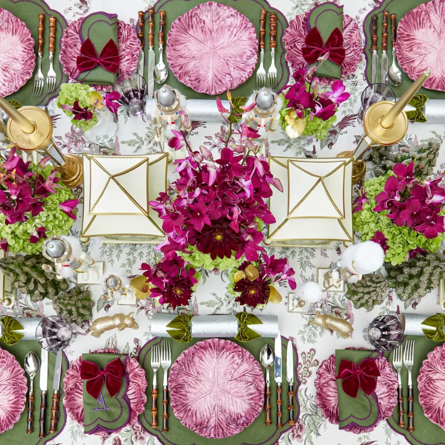 Peacock Garden Tablecloth