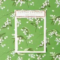 Pebble Lily of the Valley Fabric