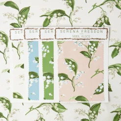 Pebble Lily of the Valley Fabric