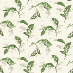 Pebble Lily of the Valley Wallpaper
