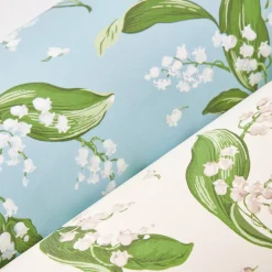 Pebble Lily of the Valley Wallpaper
