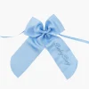 Personalisable Blue Grosgrain Bow