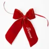 Personalisable Burnt Orange Bow