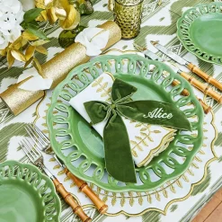 Personalisable Forest Green Bow