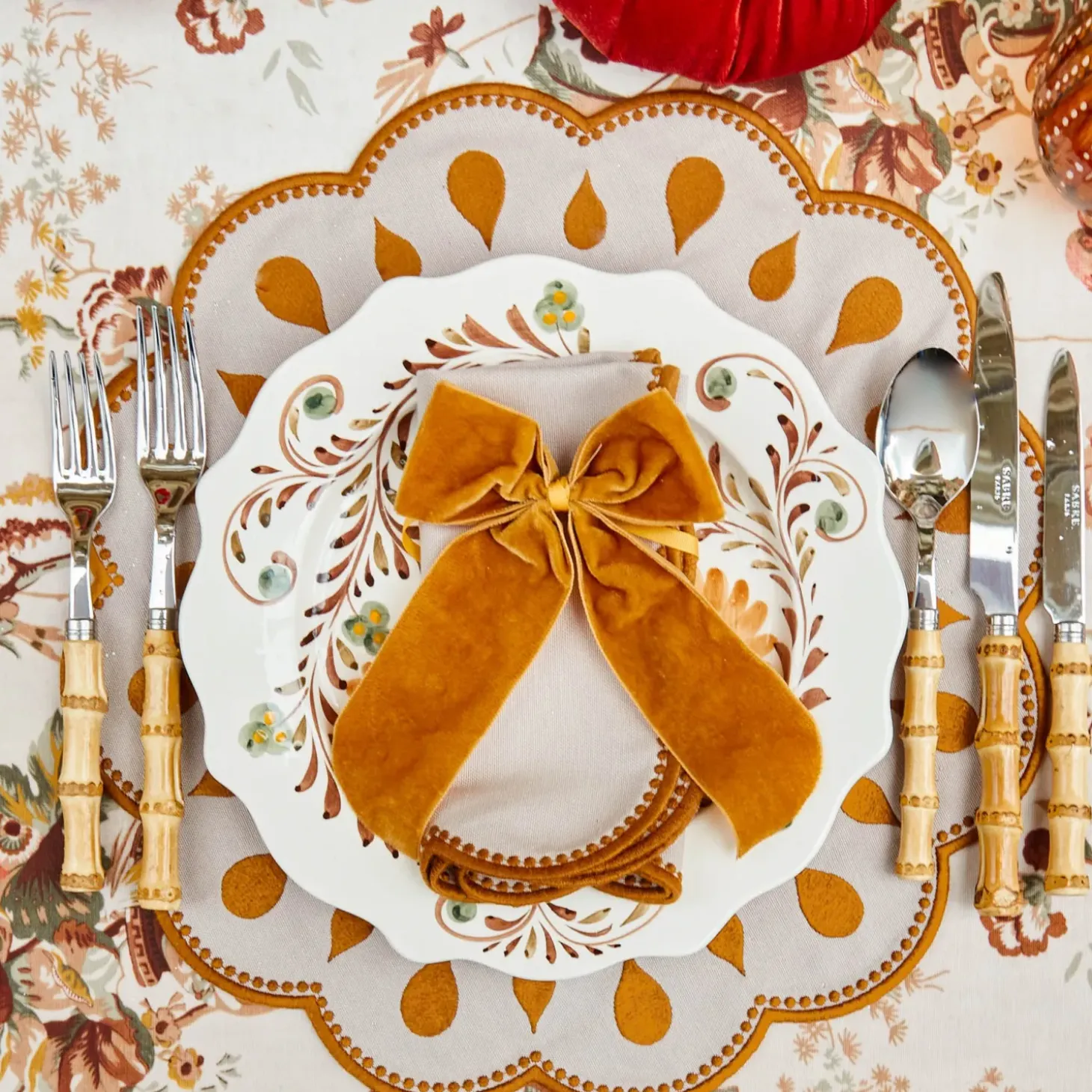 Personalisable Mustard Bow