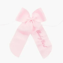 Personalisable Pink Grosgrain Bow